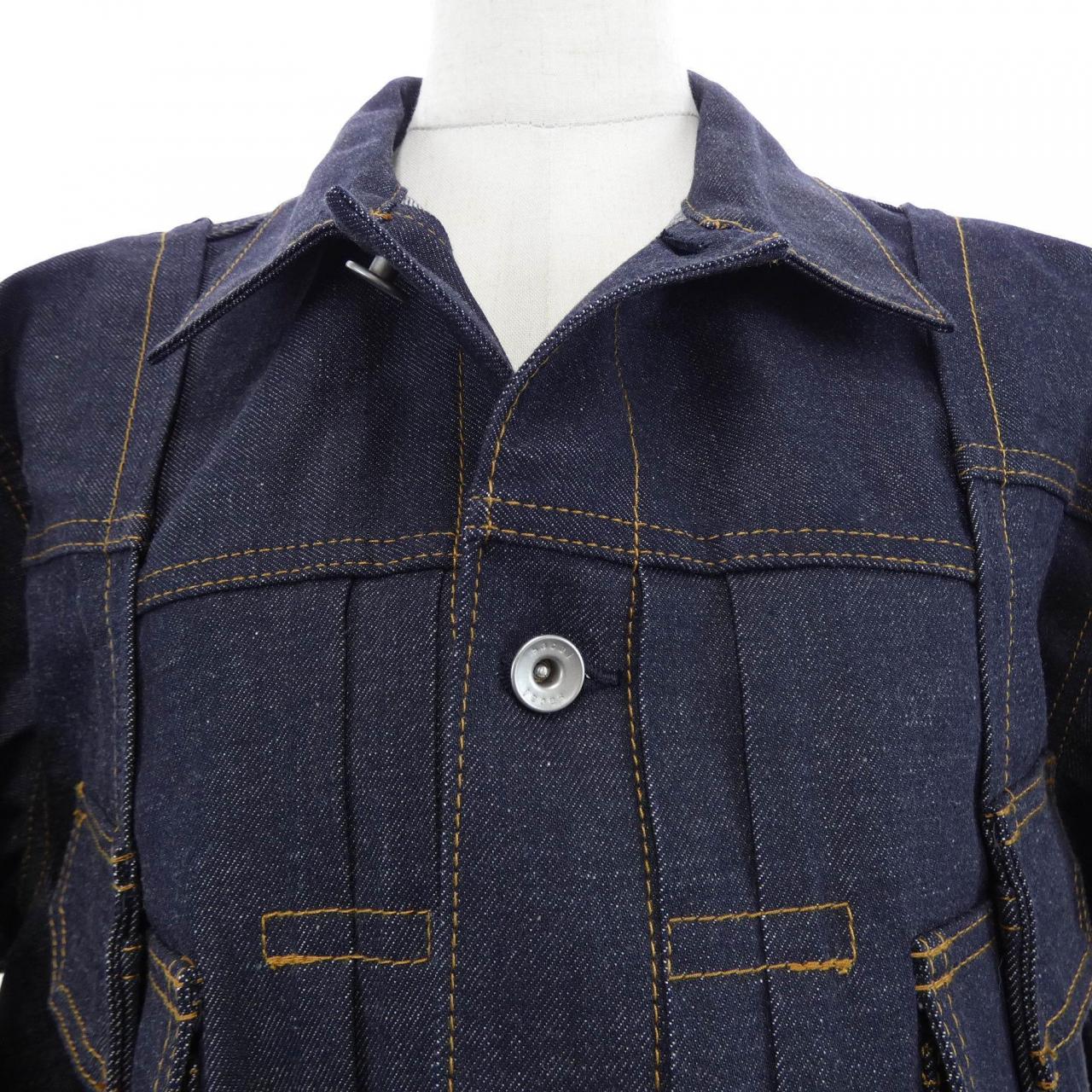 サカイ SACAI 24-07354 デニムジャケット