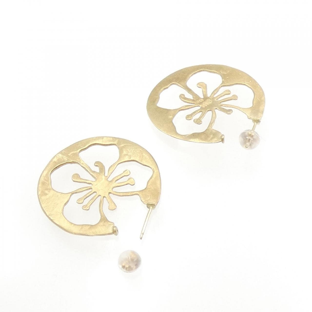 10KYG/K10YG Flower Earrings