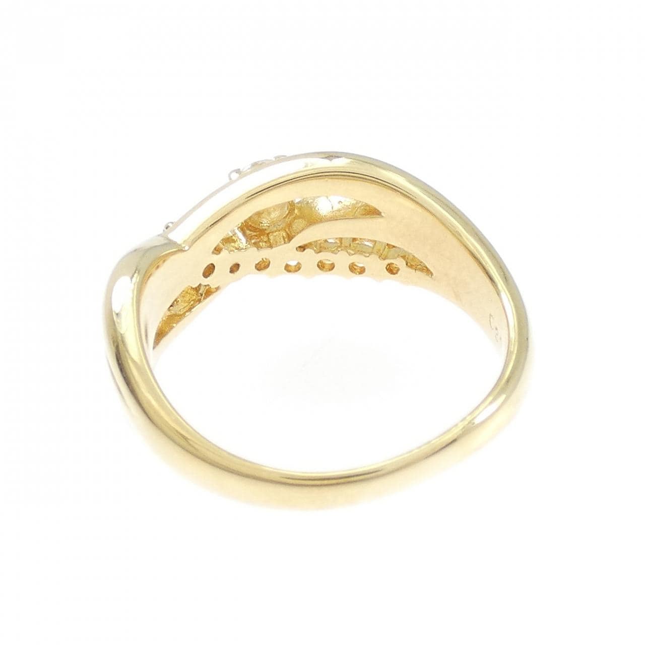 K18YG ダイヤモンド リング 0.30CT