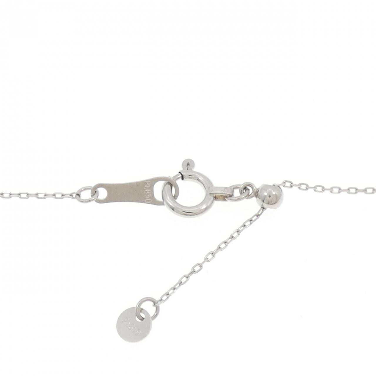 ジーエスティービー ダイヤモンド ネックレス 0.31CT D SI2 3EXT