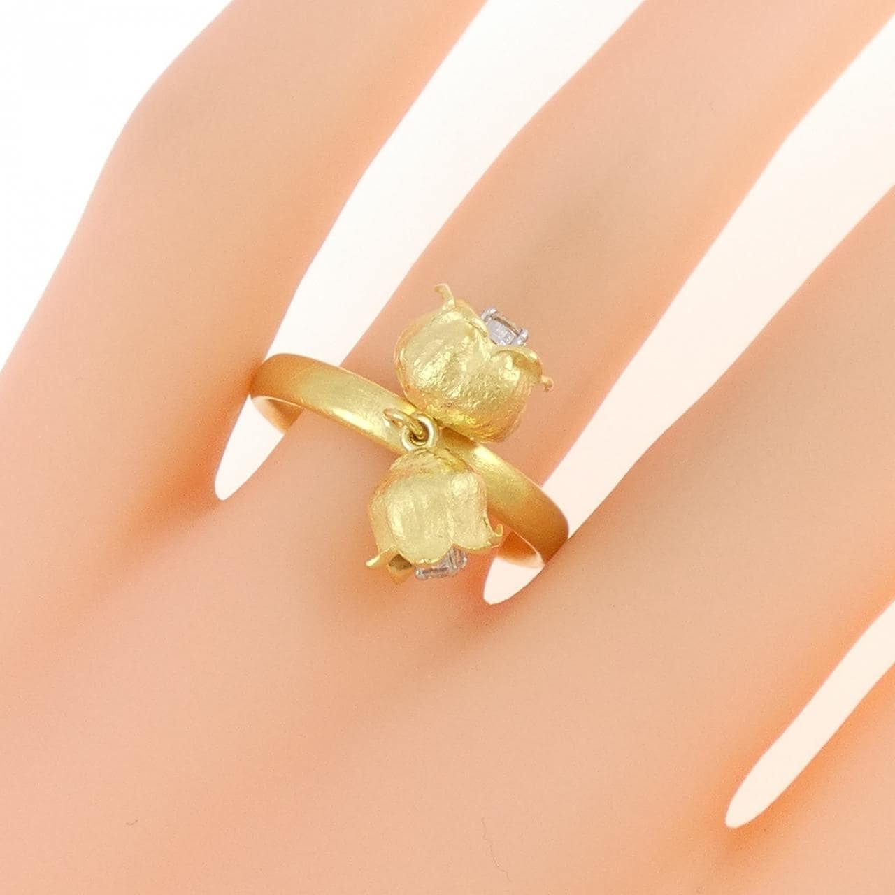 ミキミノル ダイヤモンド リング 0.14CT