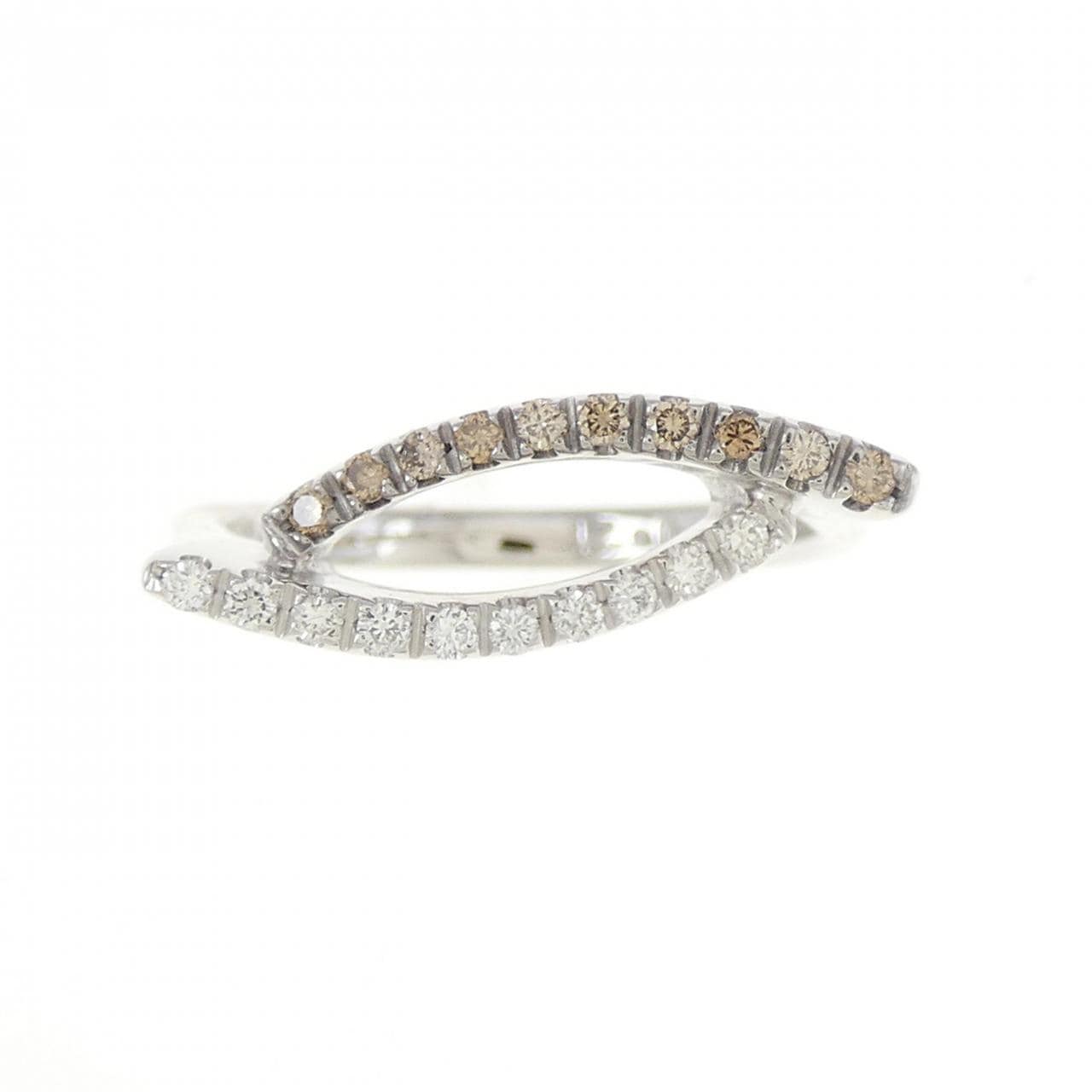 750WG Diamond ring 0.21CT