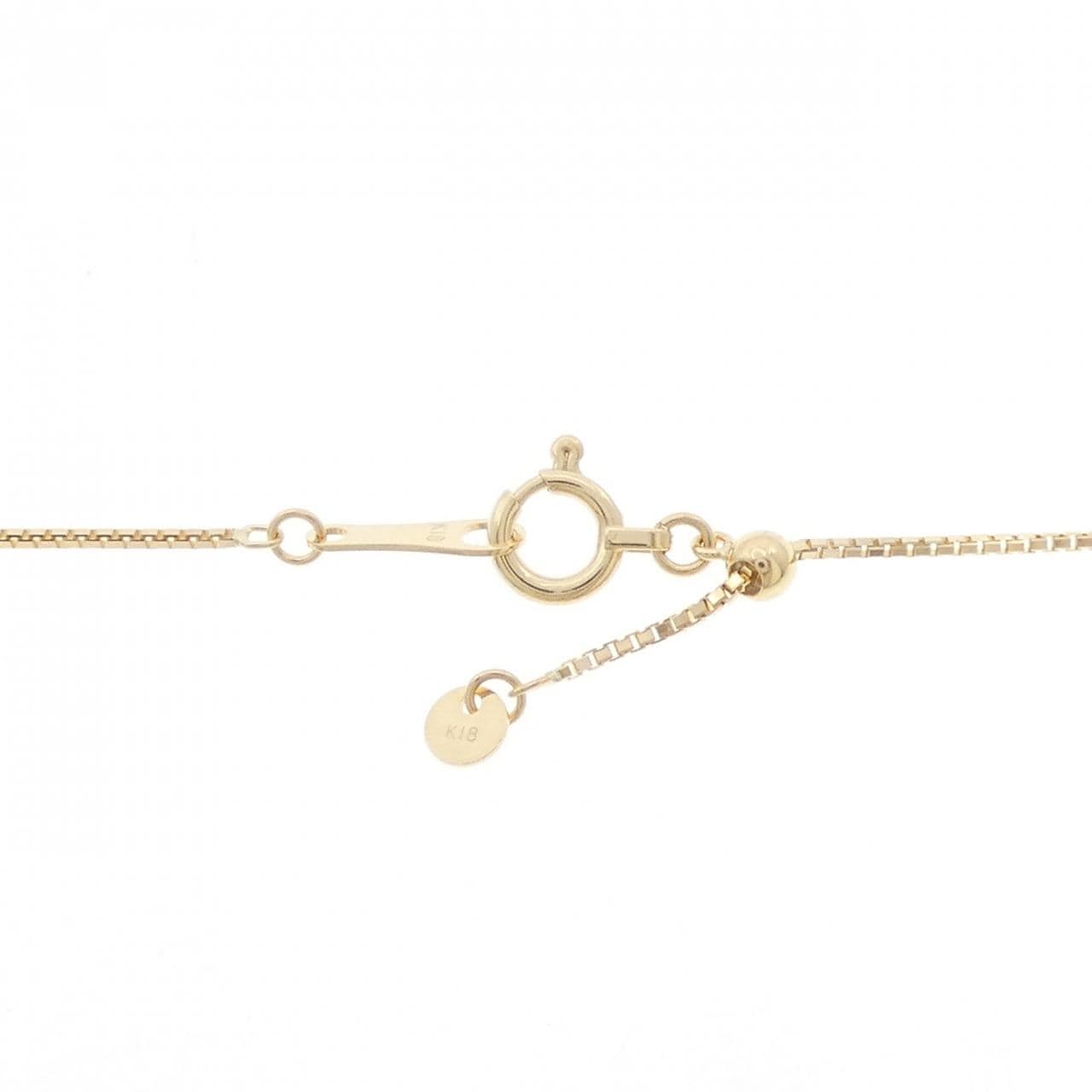 K18YG ダイヤモンド ネックレス 0.31CT
