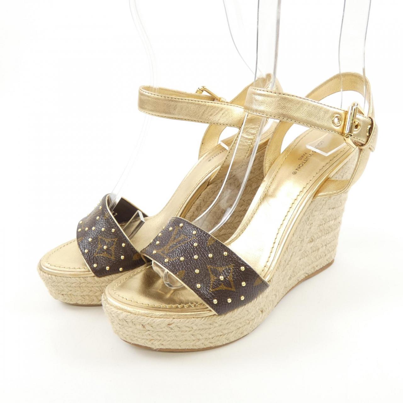 ルイヴィトン LOUIS VUITTON エスパドリーユ モノグラムキャンバス スターボードライン サンダル