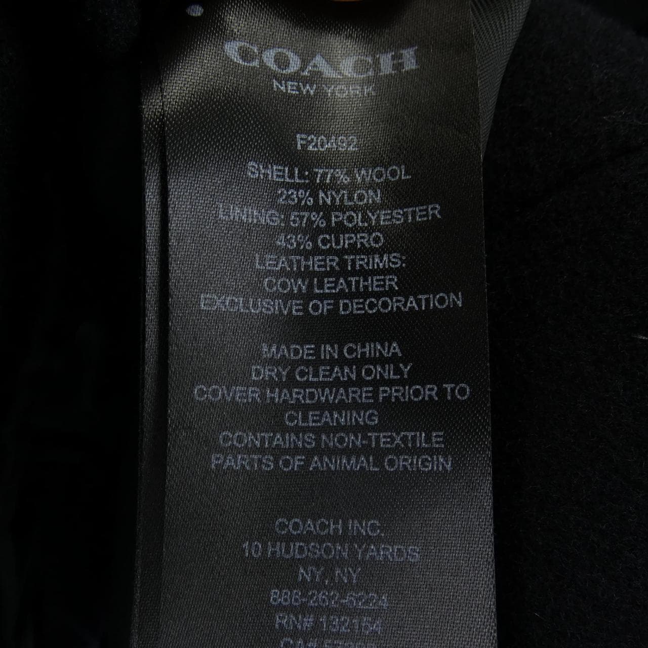 コーチ COACH F20492 コート