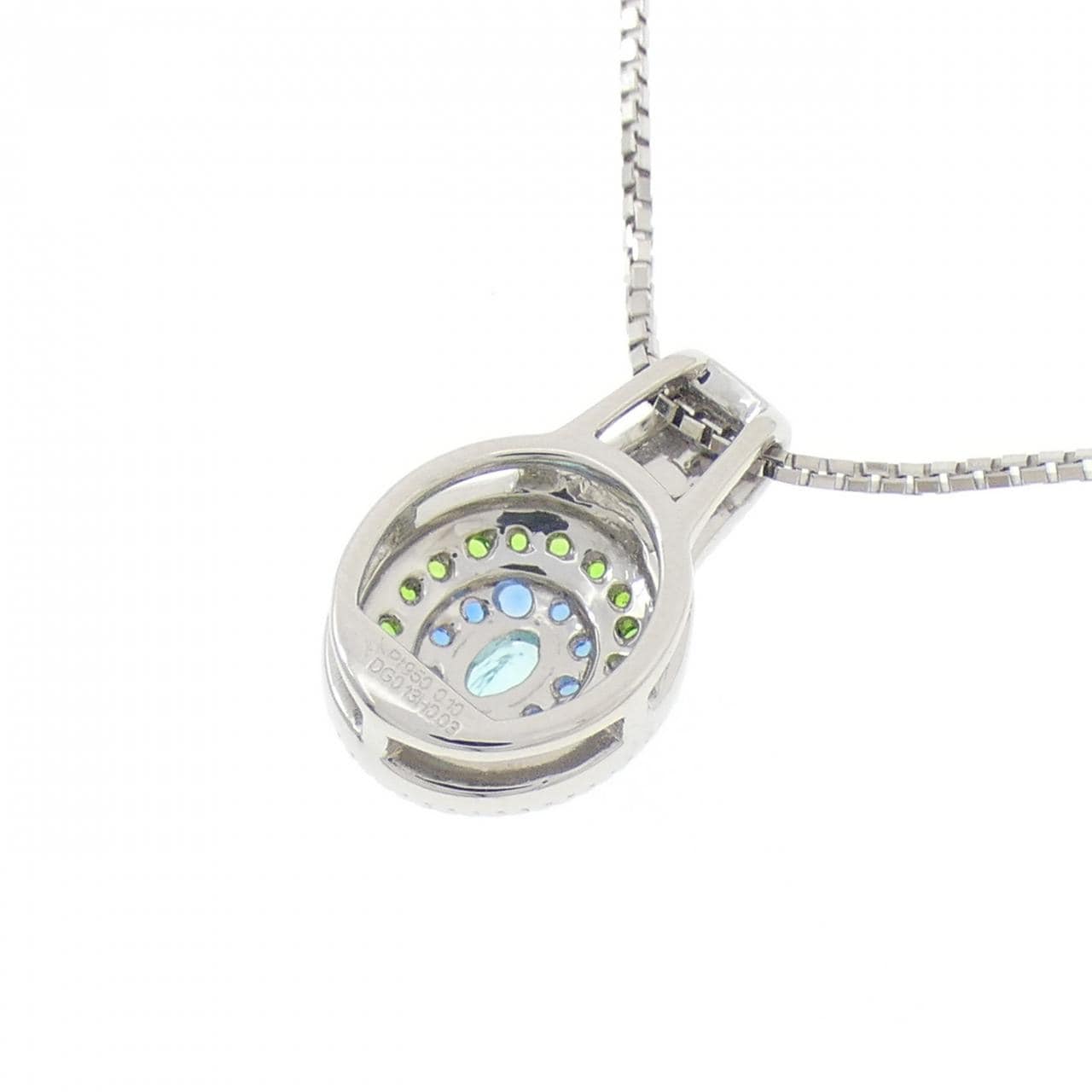 GST甲蟲碧璽項鍊 0.10克拉