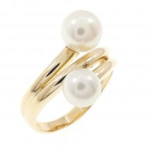 K18YG アコヤパール リング
