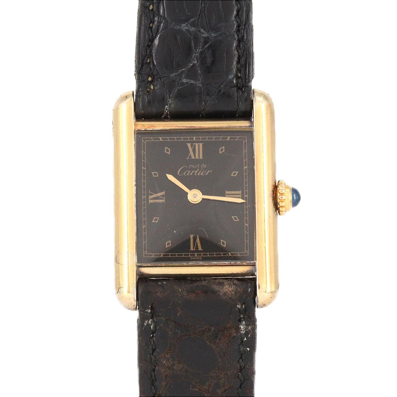 【ノーメンテナンス還元価格】カルティエ マストタンクSM GP W1001354 GP クォーツ