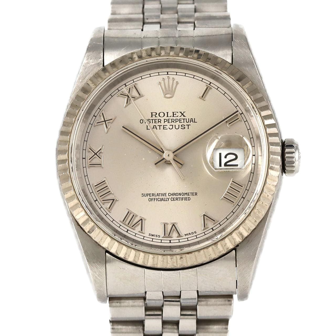 【ノーメンテナンス還元価格】ロレックス デイトジャスト 16234 SSxWG 自動巻 Y番