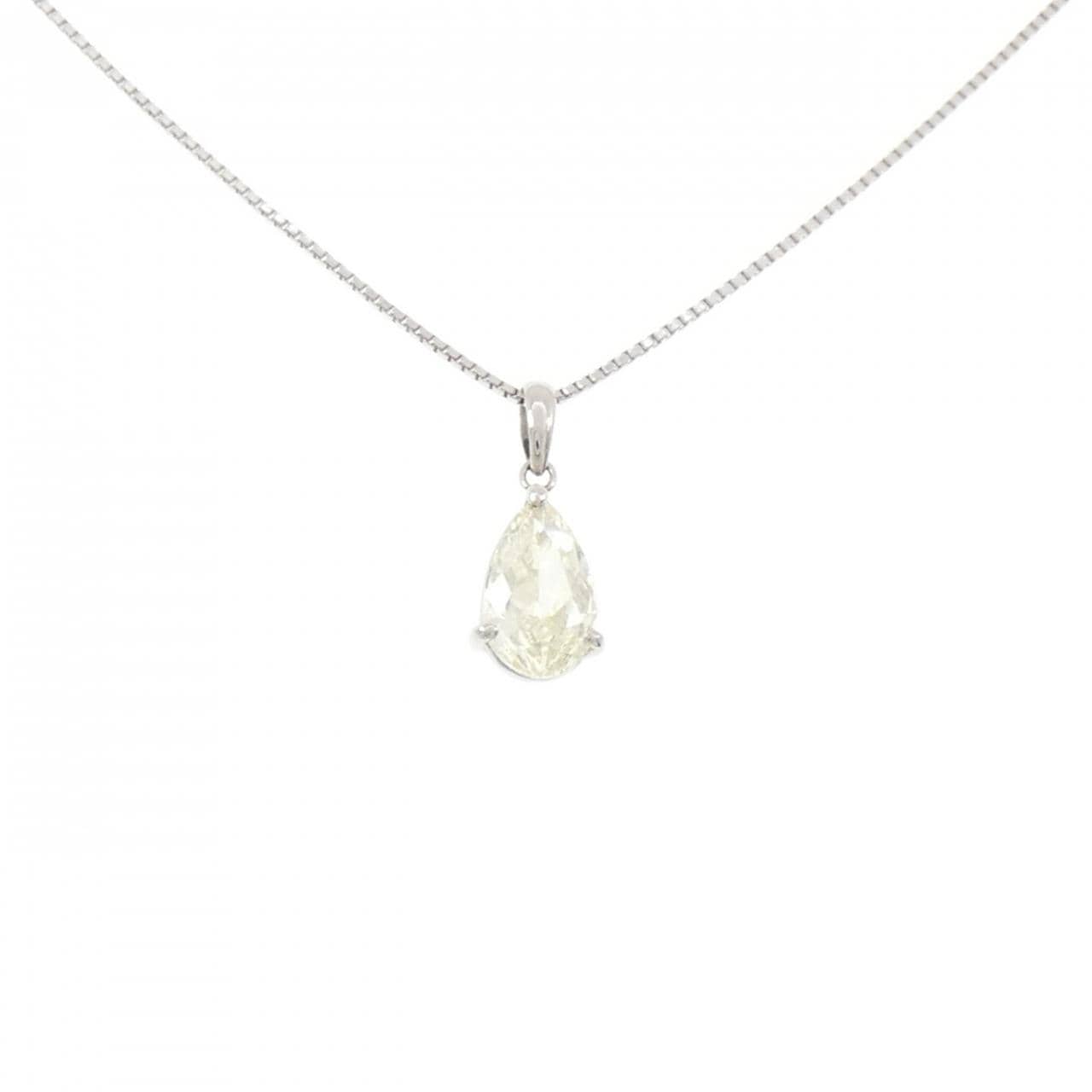 PT900/PT850 ダイヤモンド ネックレス 1.505CT