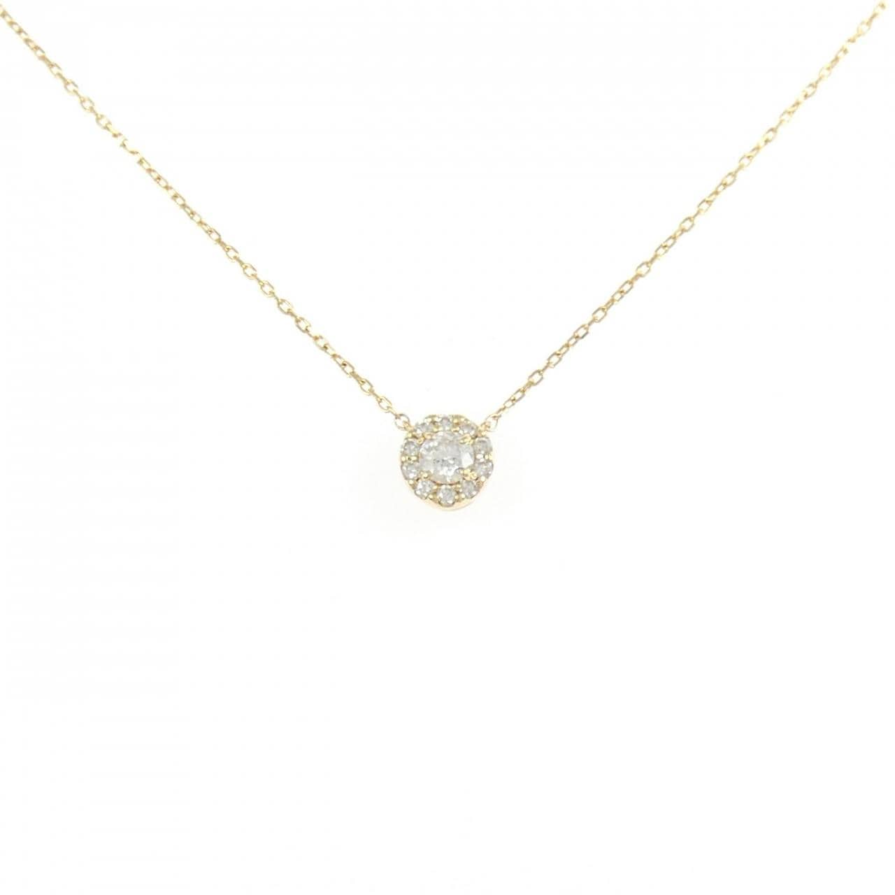 ヴァンドーム ダイヤモンド ネックレス 0.12CT