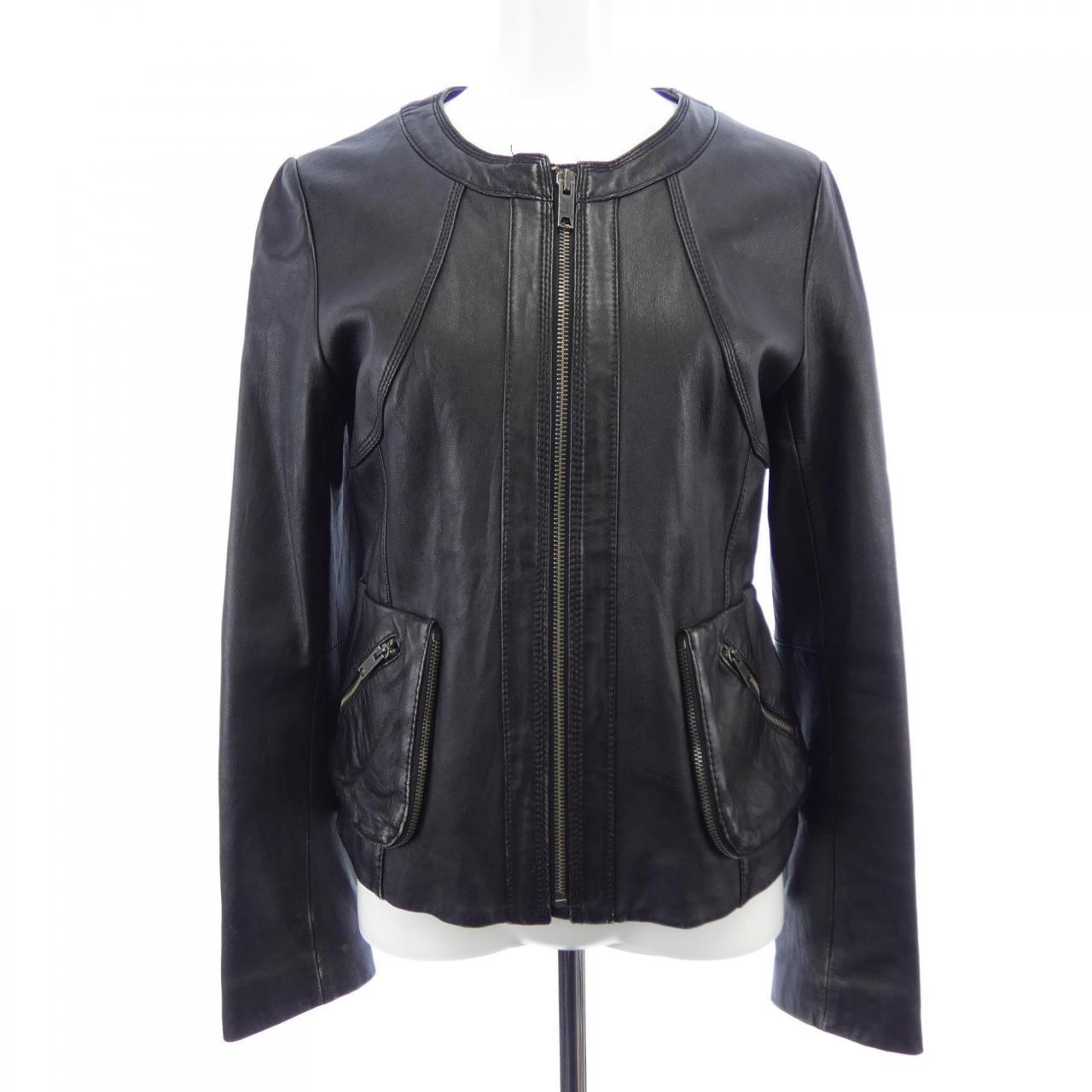 ダナキャランニューヨーク DKNY レザージャケット