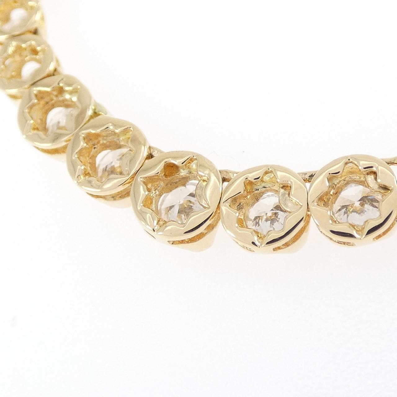 K18YG ダイヤモンド ネックレス 5.02CT