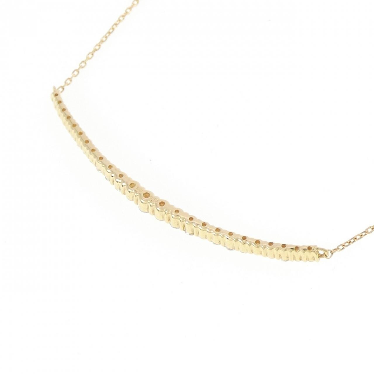 K18YG ダイヤモンド ネックレス 0.33CT