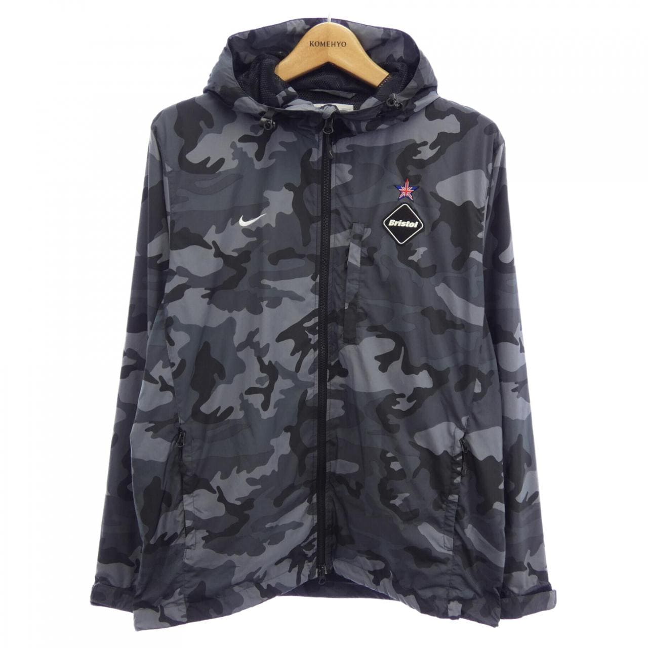 NIKE ナイキ　fcrb アノラック　ナイロンジャケット　迷彩　カモフラージュ コメ兵｜ナイキ NIKE F.C.R.B. ジャケット｜ナイキ｜メンズ