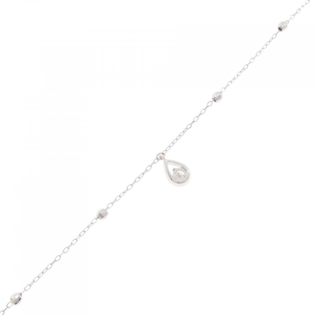 K18WG鑽石手鍊 0.05CT