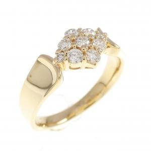 K18YG ダイヤモンド リング 0.30CT