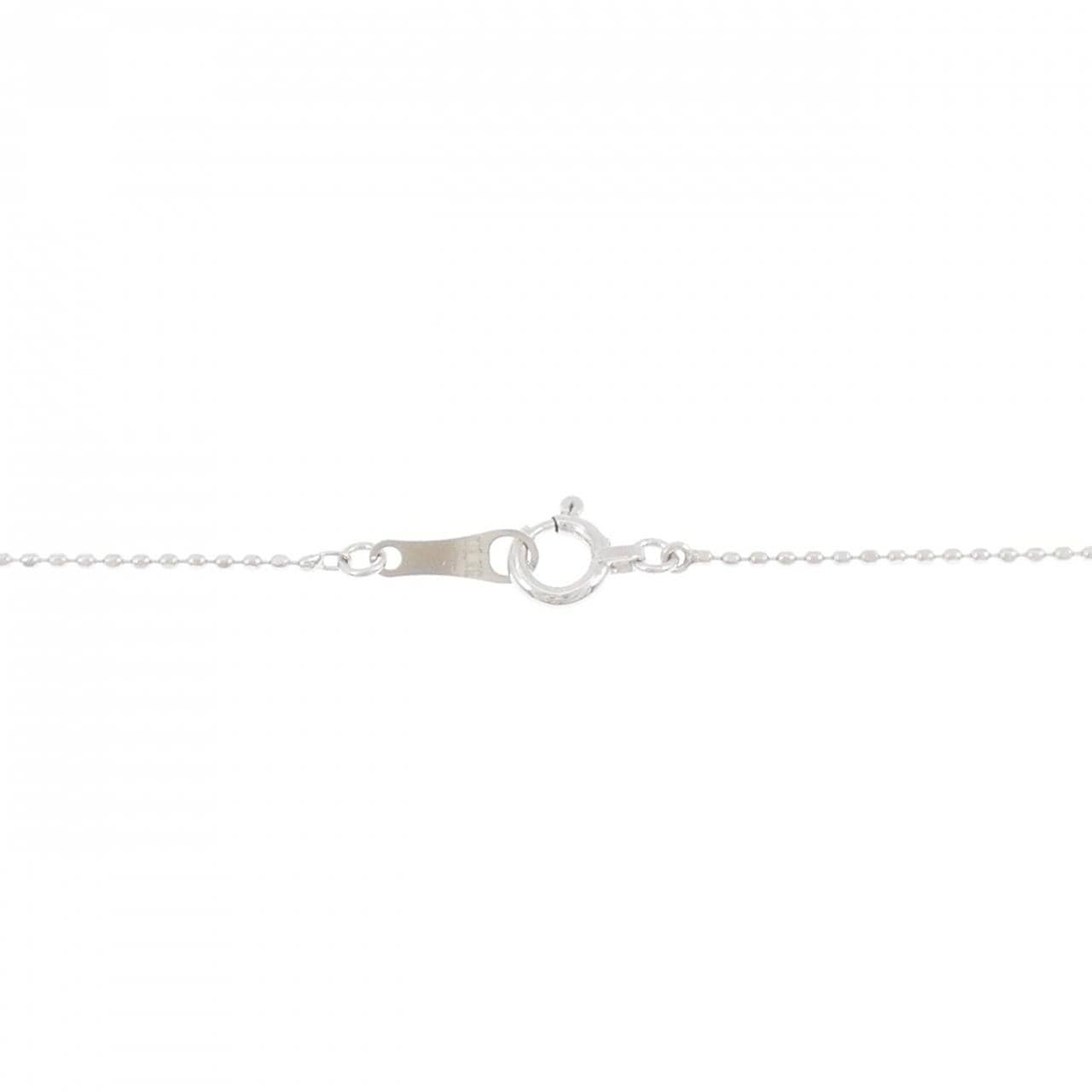 K18WG ルビー ネックレス 0.59CT