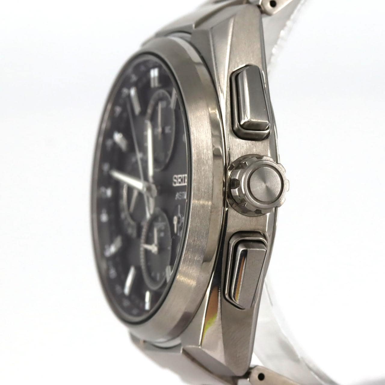 セイコー アストロン GPS 電波時計 TI 5X83-0AE0-1/SBXC163 TI ソーラークォーツ