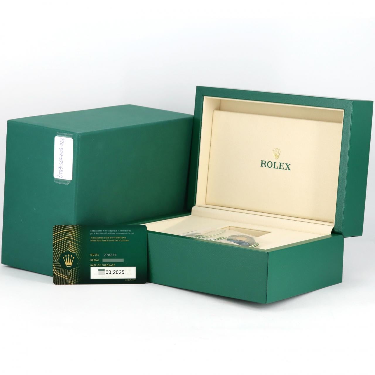 ROLEX Datejust 278274NG SSxWG Automatic Random Number