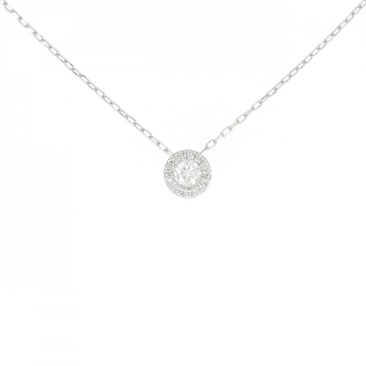 PT900/PT850 ダイヤモンド ネックレス 0.15CT