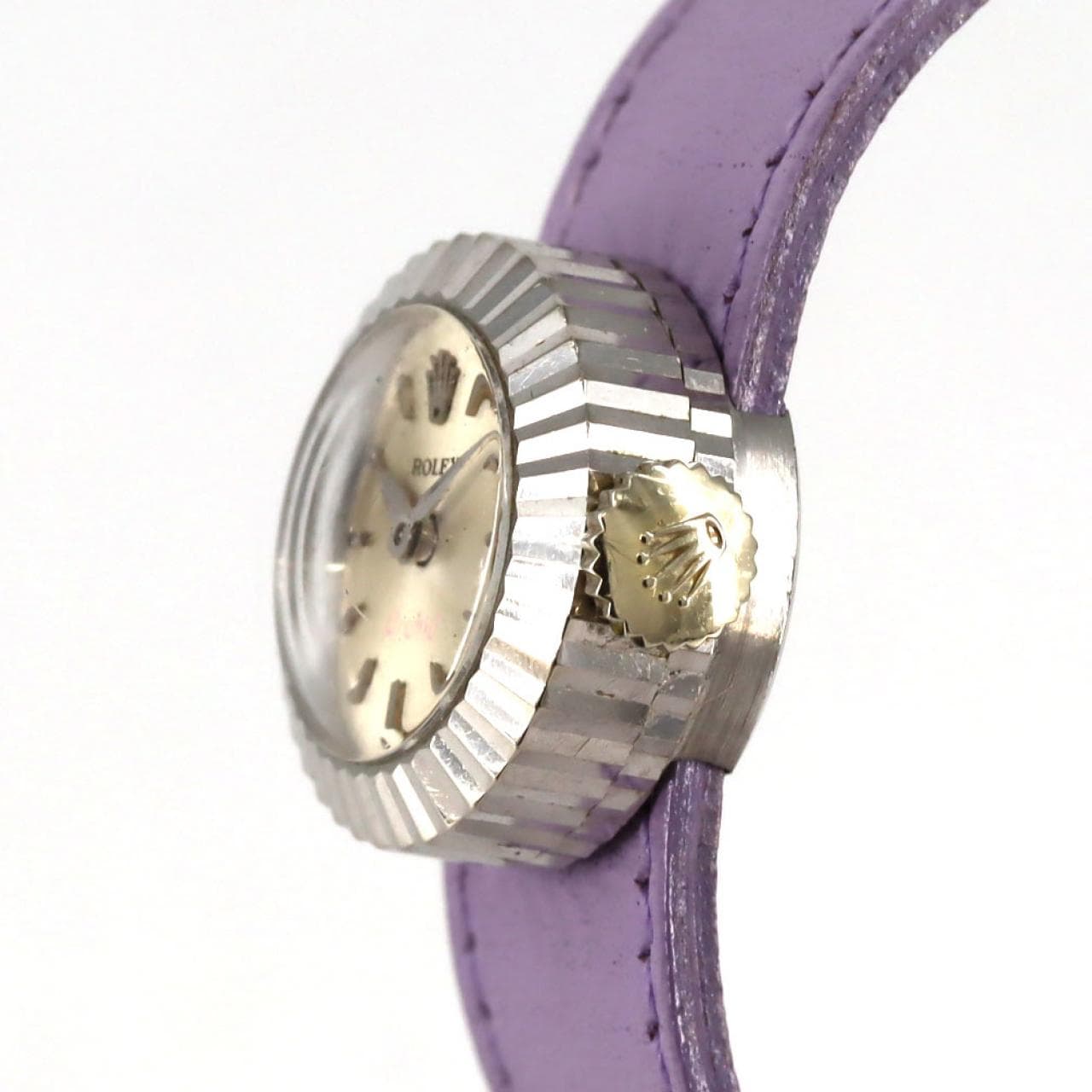 ロレックス カメレオンオーキッド WG WG 手巻