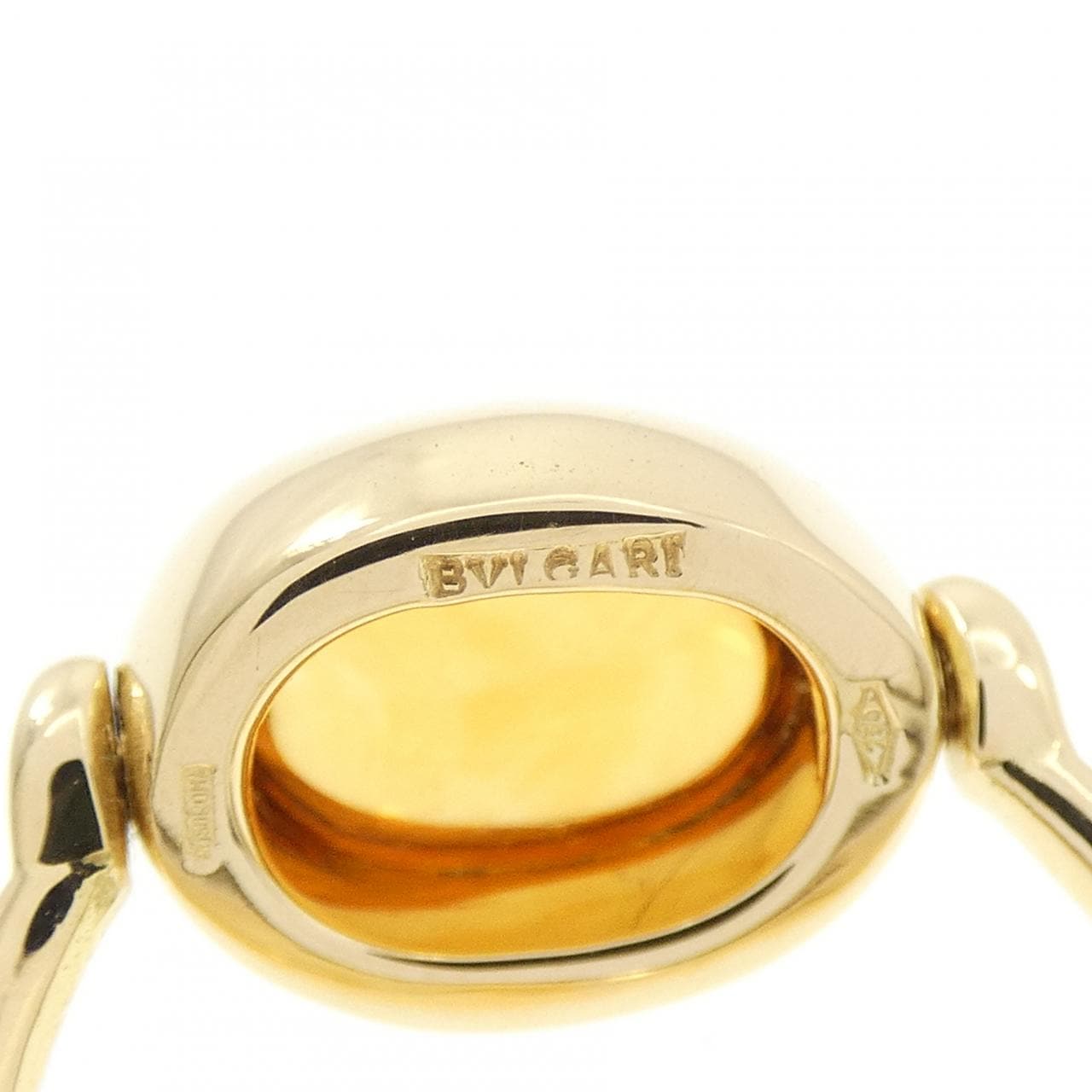 ブルガリ シトリン リング