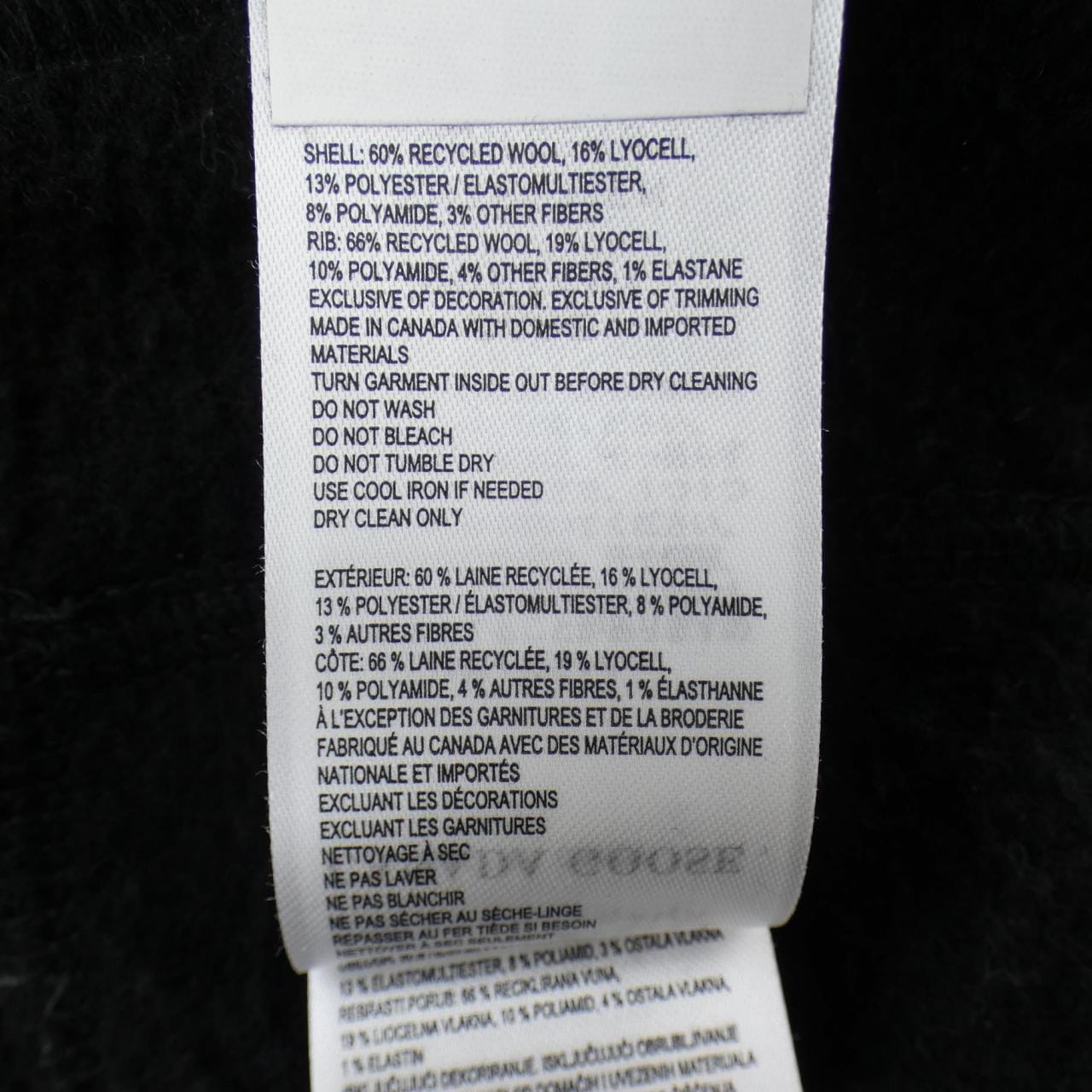 カナダグース CANADA GOOSE チリワック フリース ボンバー ブラックレーベル 7220MB ブルゾン