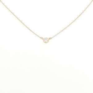 ティファニー バイザヤード ネックレス 0.22CT H VVS2 3EXT