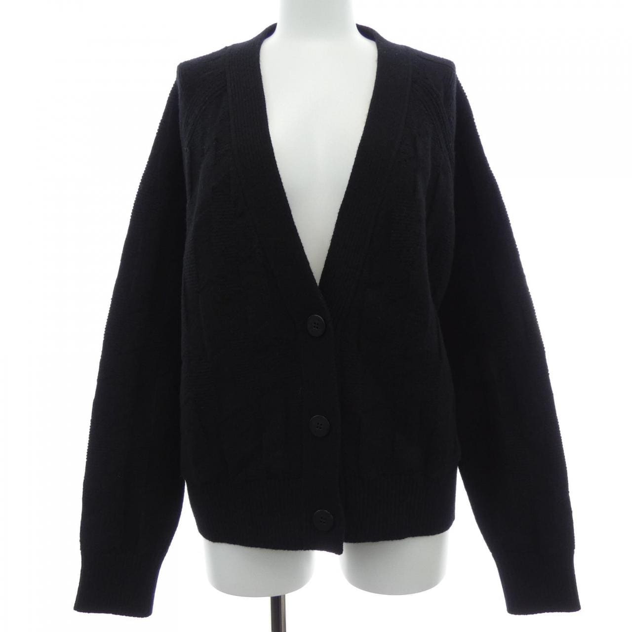 エルメス HERMES Hモチーフ　コロゾボタン 4E2707D3 カーディガン