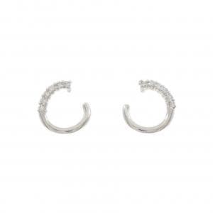 PT900 ダイヤモンド ピアス 0.24CT