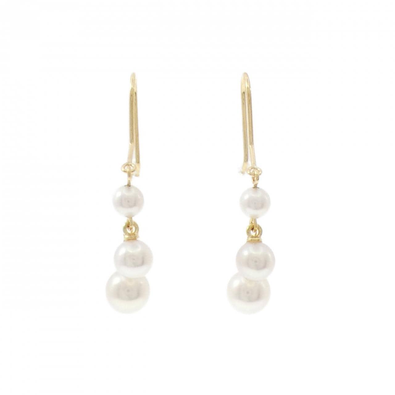 K18YG アコヤパール ピアス