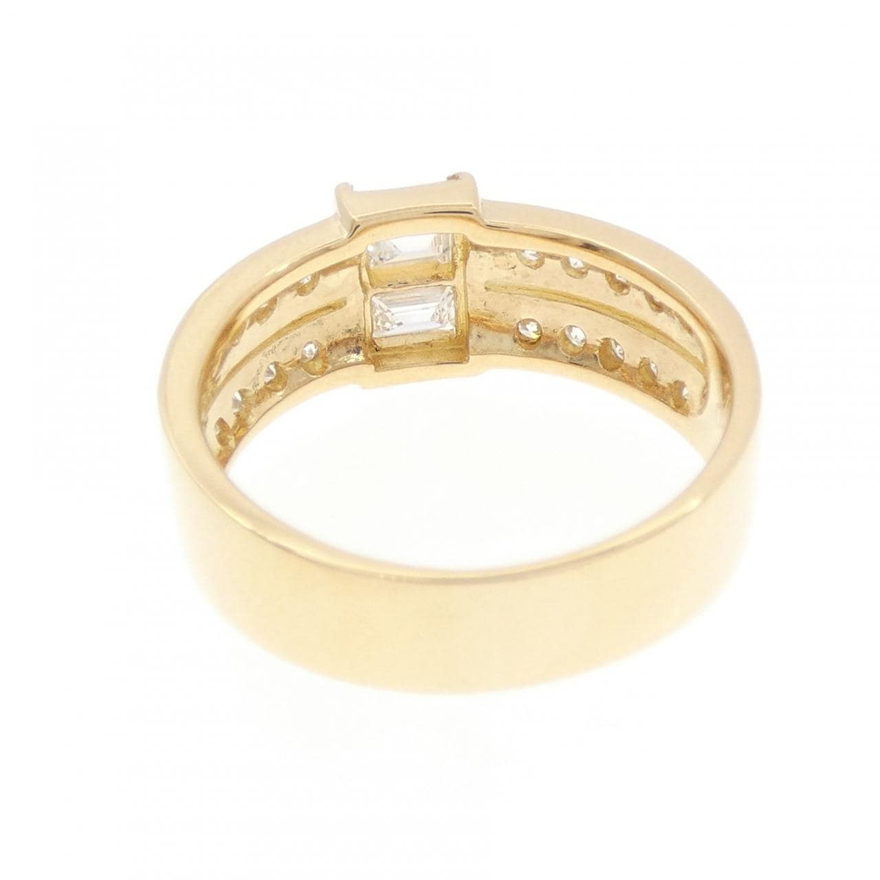 K18YG ダイヤモンド リング 1.00CT