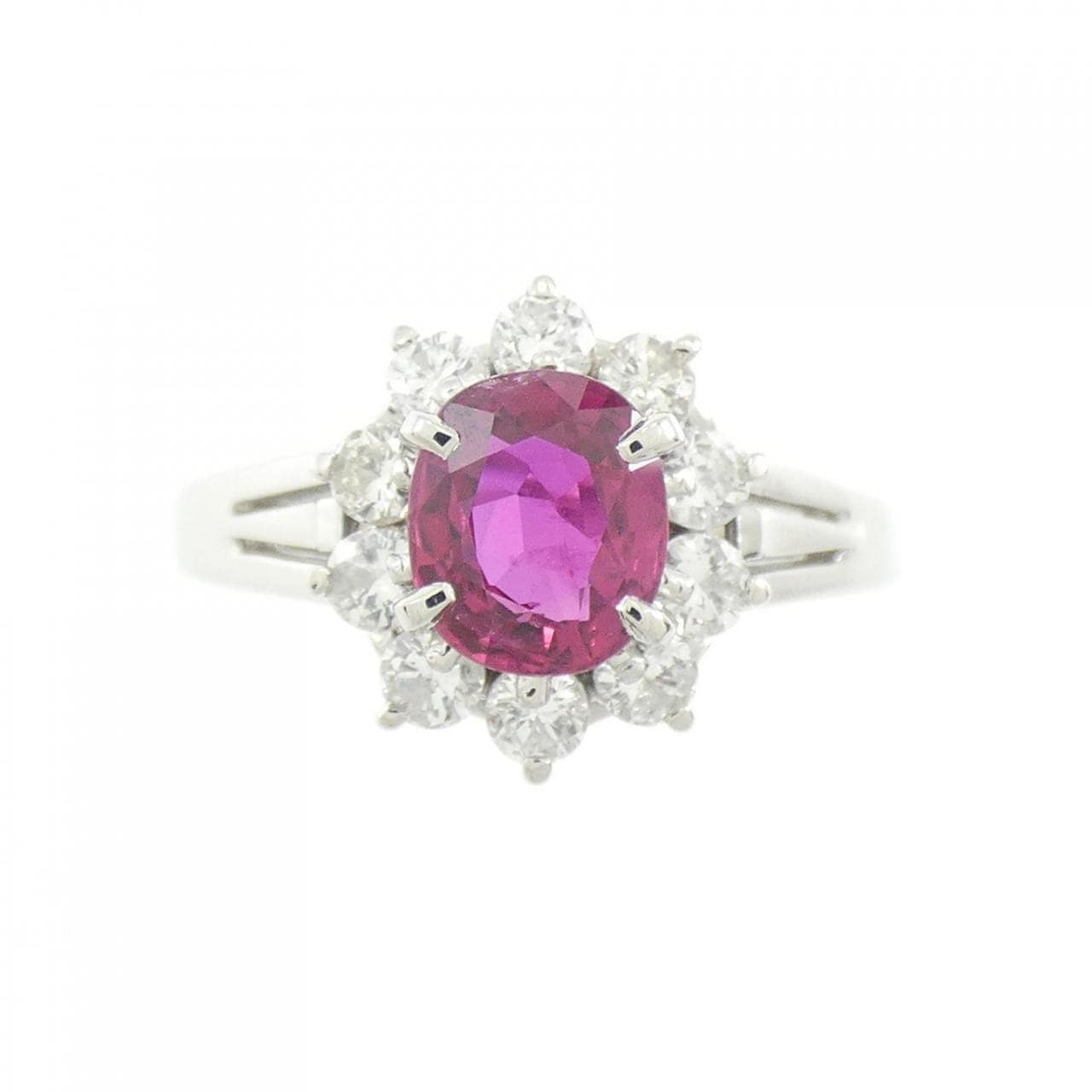 PT ルビー リング 0.69CT