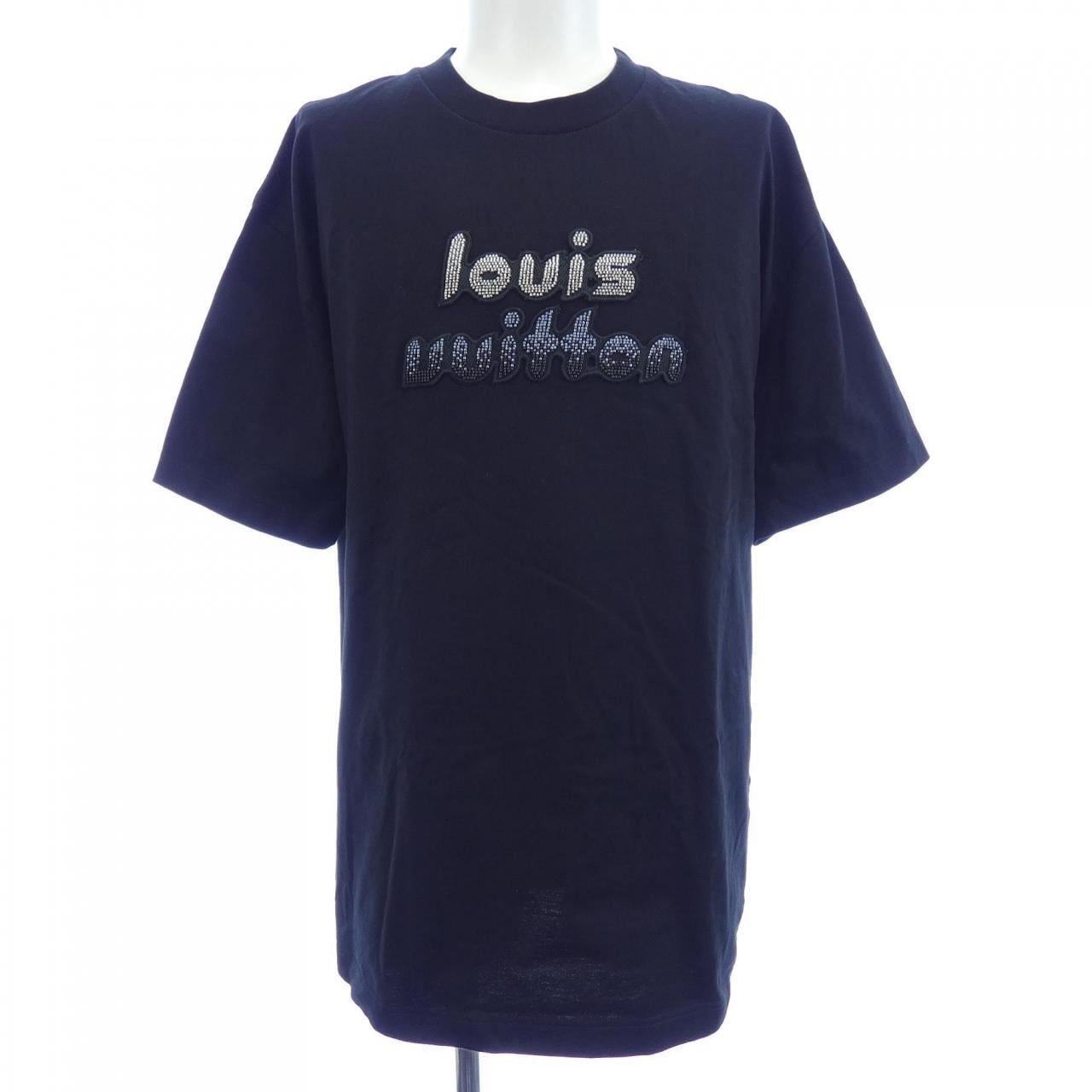 ルイヴィトン LOUIS VUITTON ビーズエンブロイダードコットンTシャツ HPY86WNPG Tシャツ