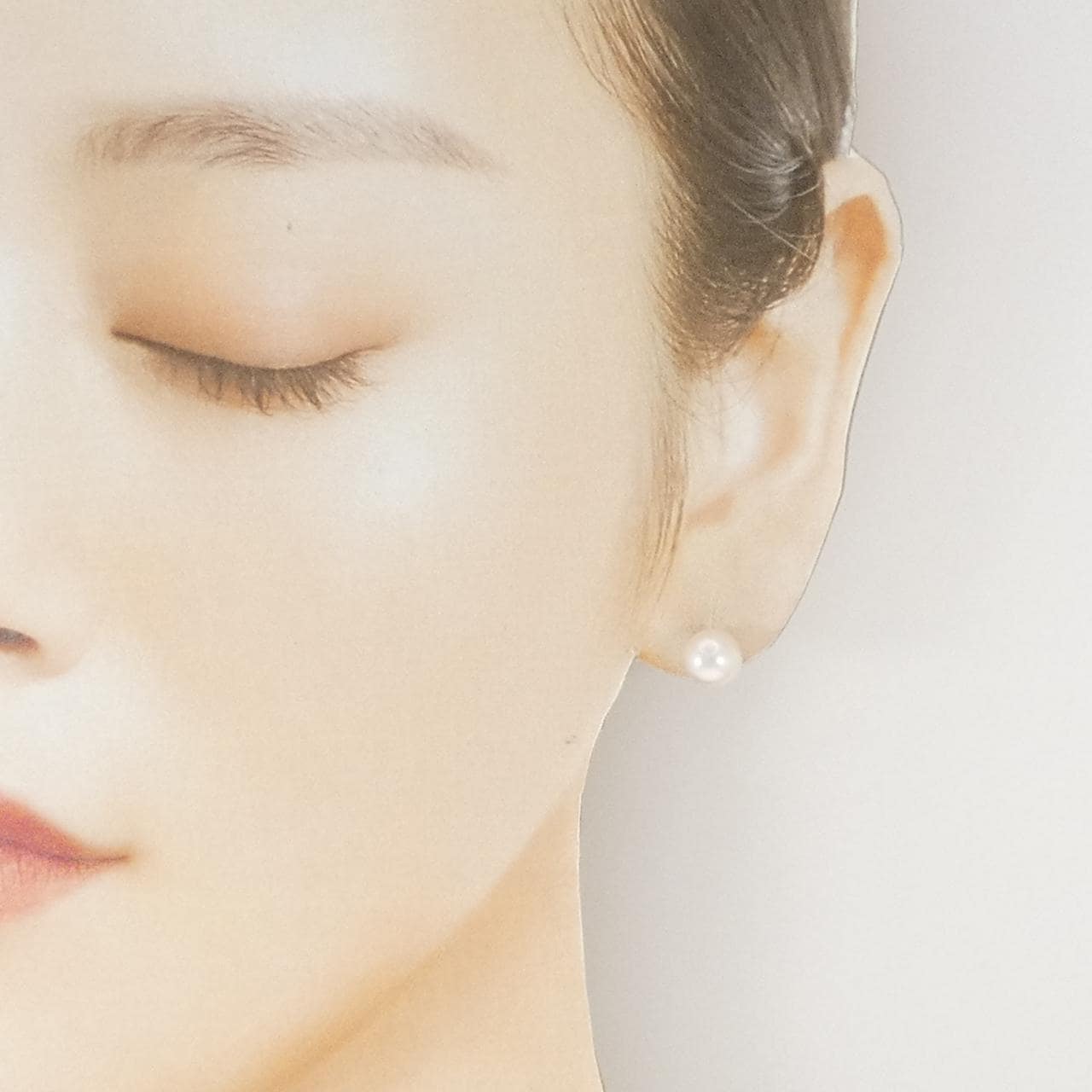 タサキ リファインド リベリオン シグネチャー パヴェ ピアス 7.5mm