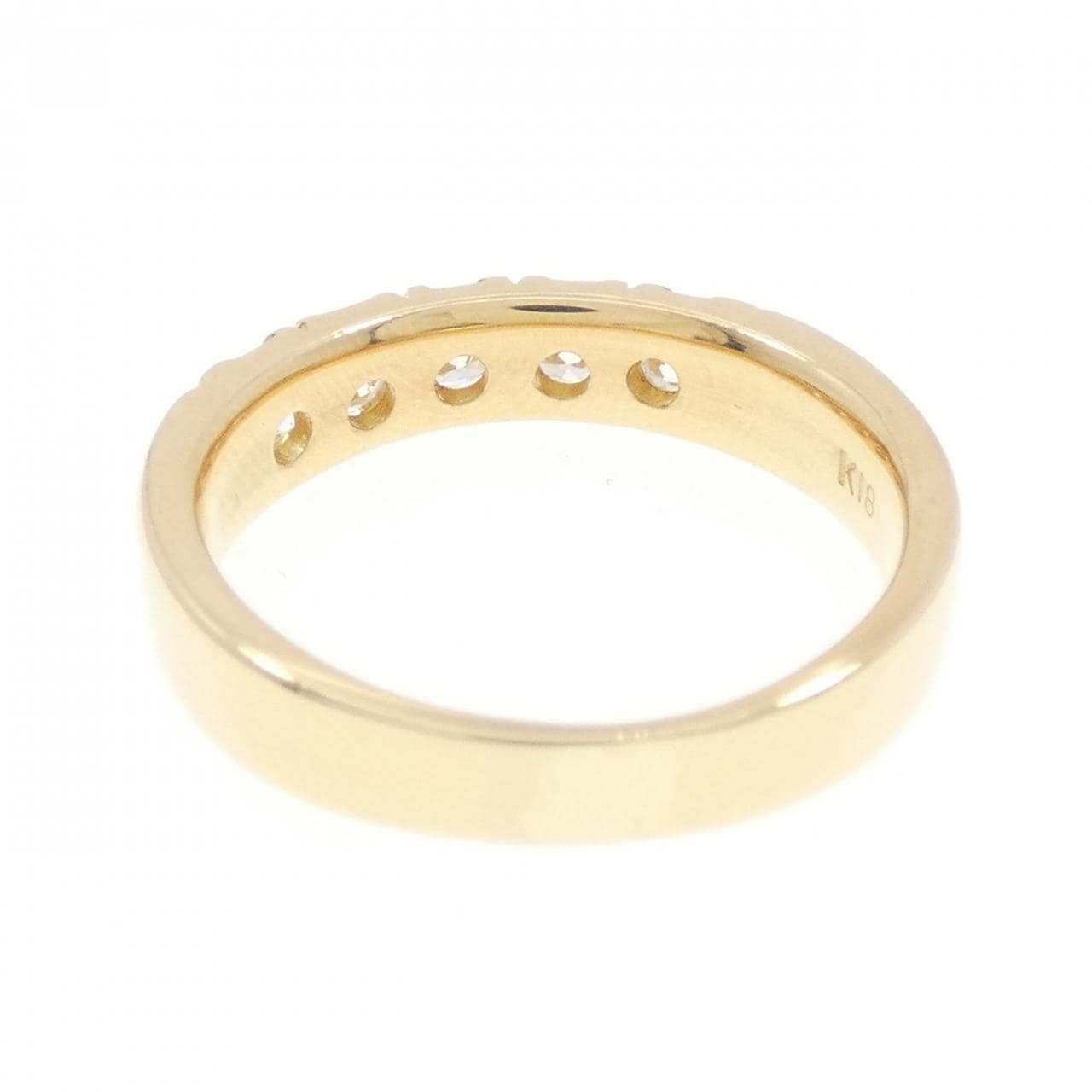 K18YG ダイヤモンド リング