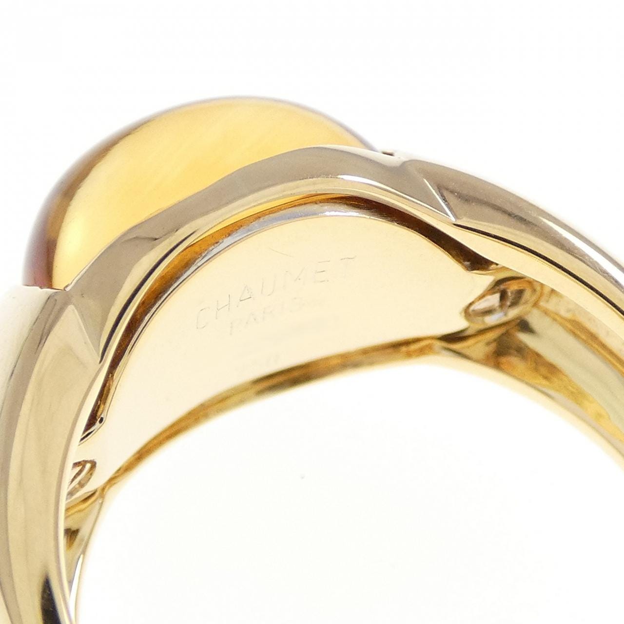 ショーメ シトリン リング