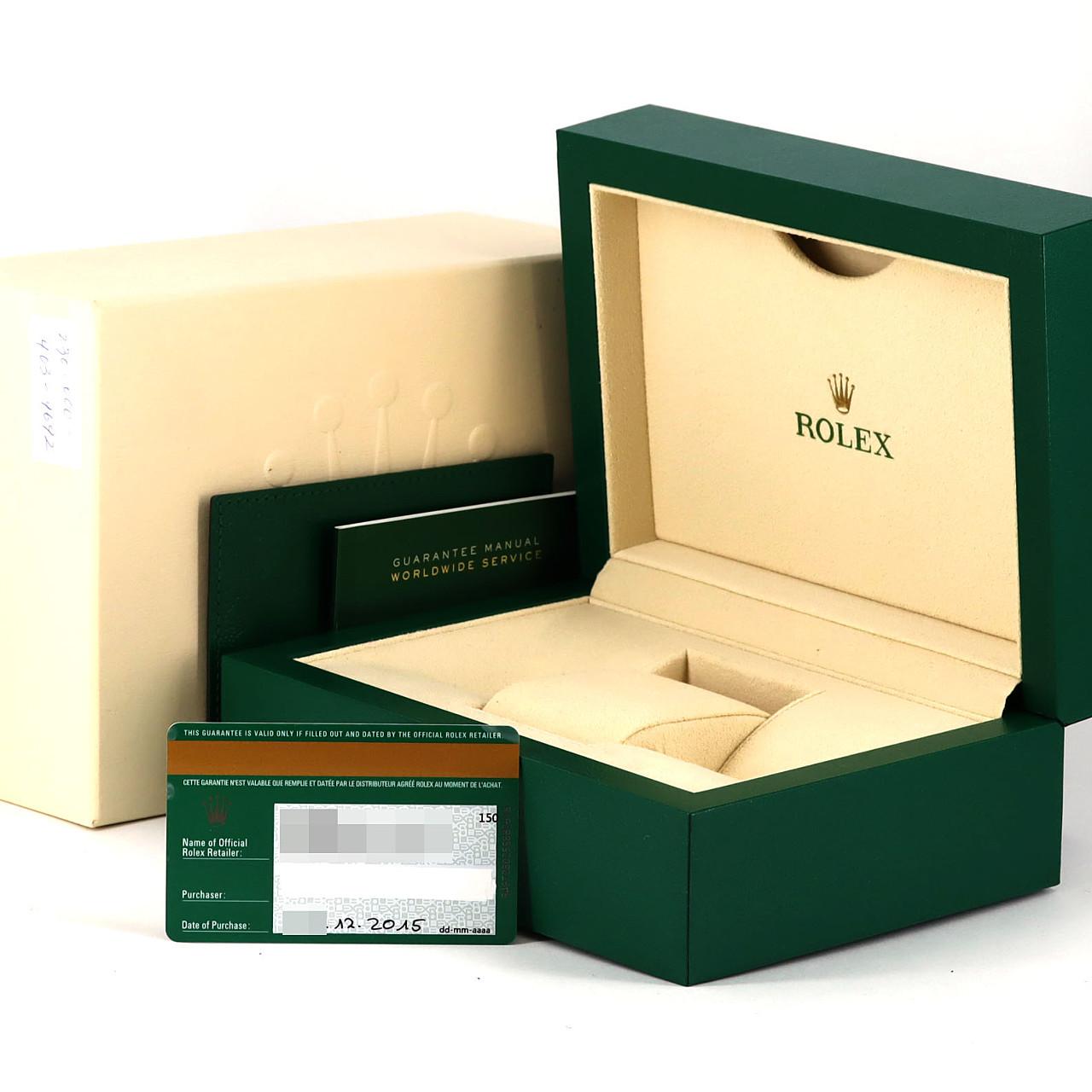 ロレックス オイスターパーペチュアルデイト 115234 SSxWG 自動巻 ランダム番