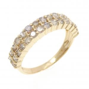 K18YG ダイヤモンド リング 1.00CT
