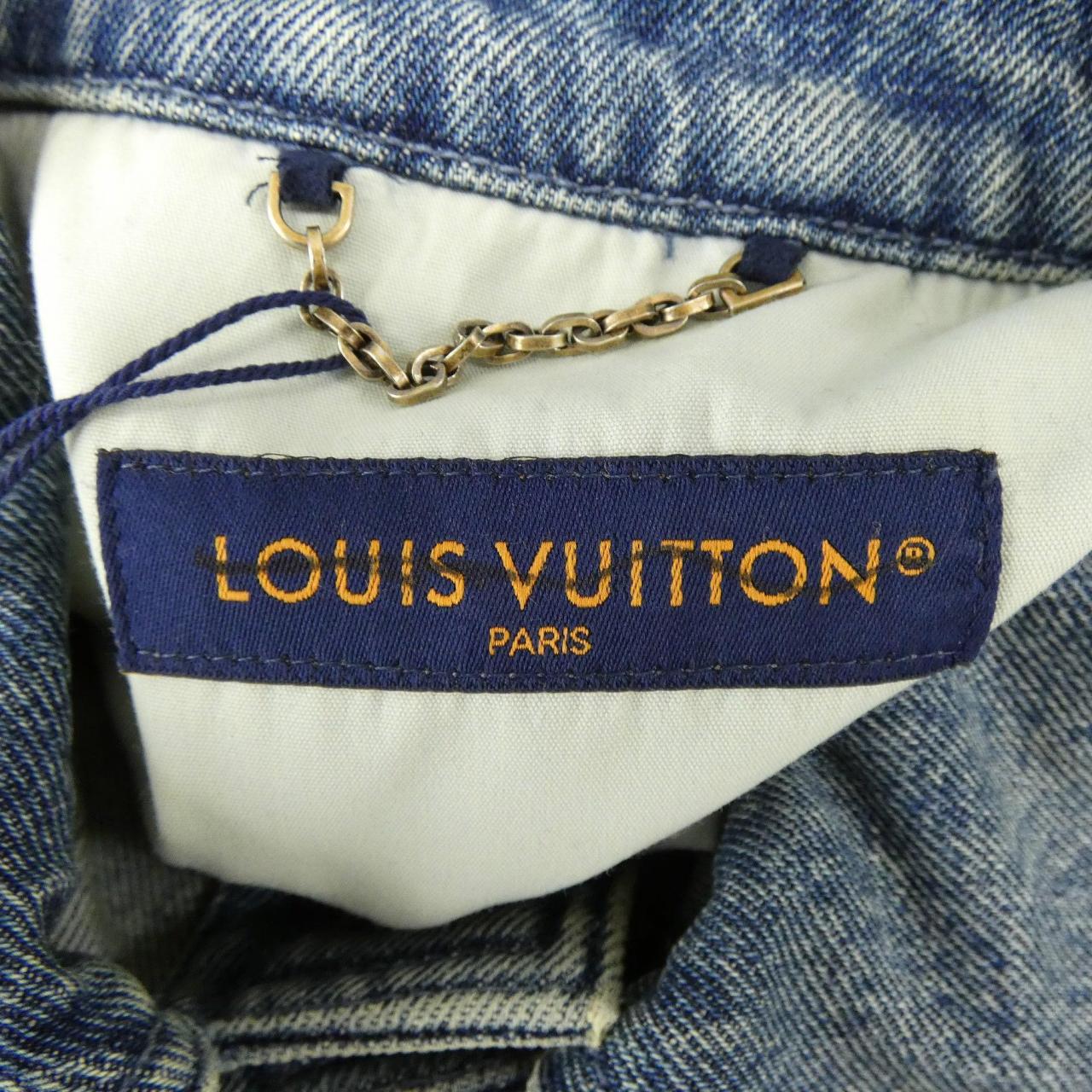 ルイヴィトン LOUIS VUITTON ショートスリーブデニムワークウエアシャツ HOS46WY38 デニムジャケット
