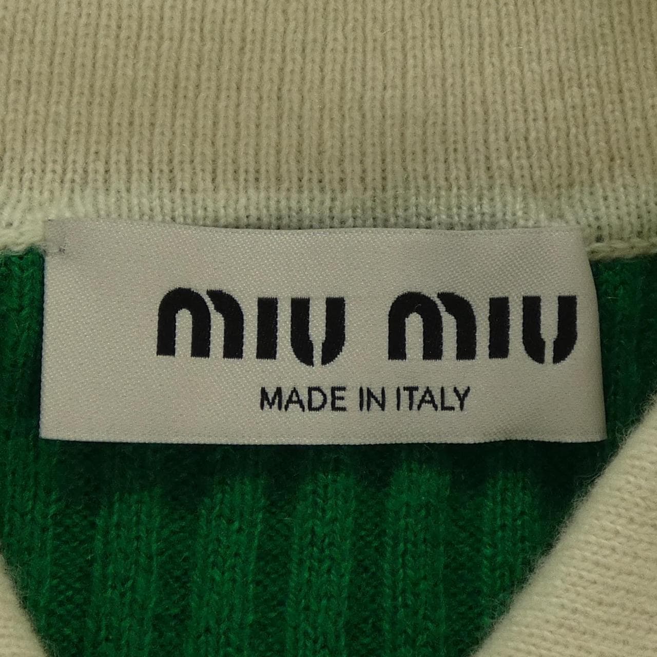 ミュウミュウ MIU MIU MMLA34 SOOO 1580 ポロシャツ