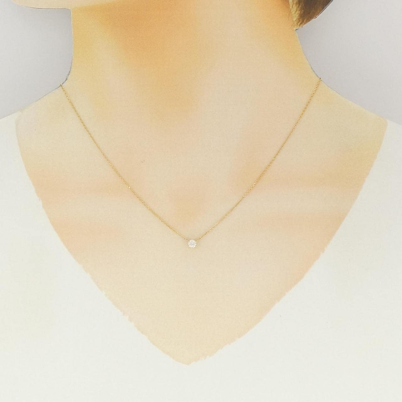 ルジアダ ダイヤモンド ネックレス 0.165CT