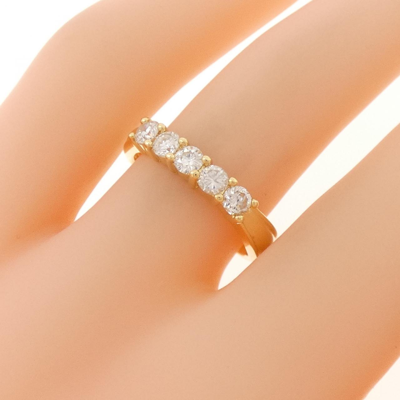 K18YG ダイヤモンド リング 0.50CT