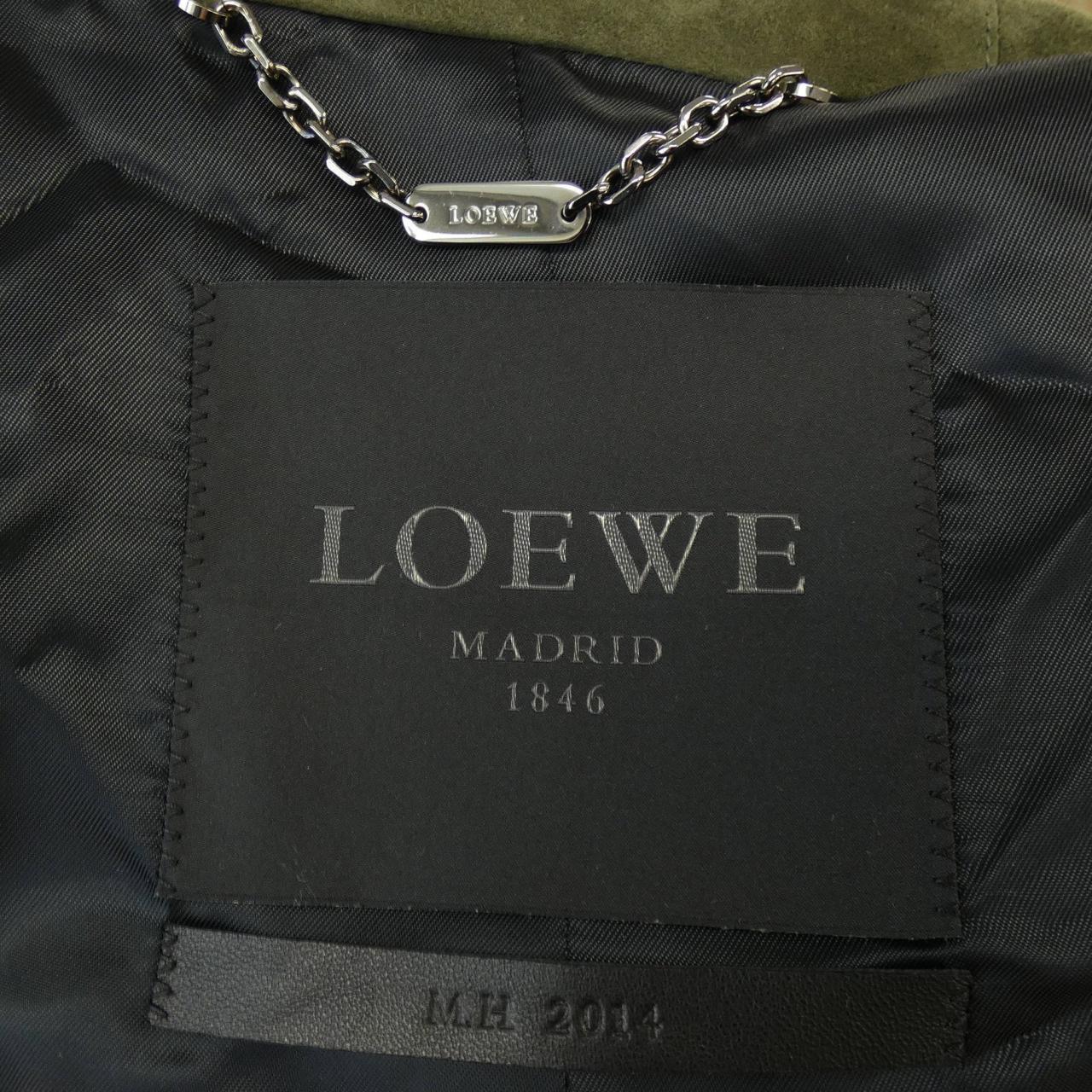 羅埃貝LOEWE皮夾克