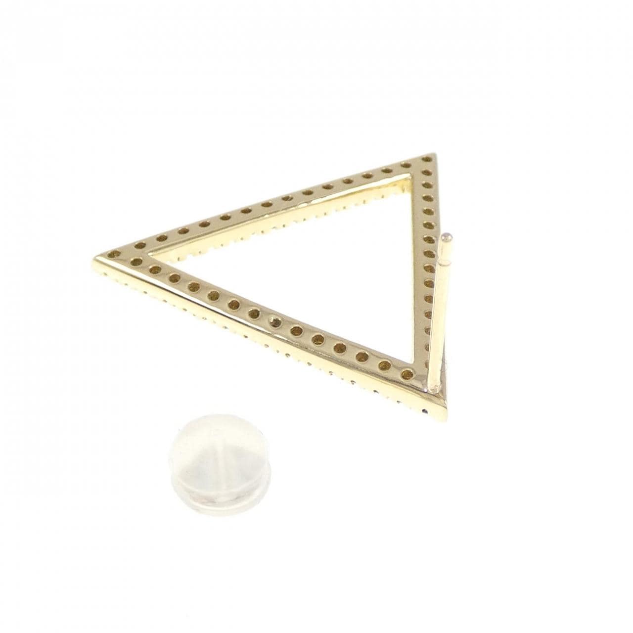 Bijou de M Triangle Earrings 0.50CT Single Ear