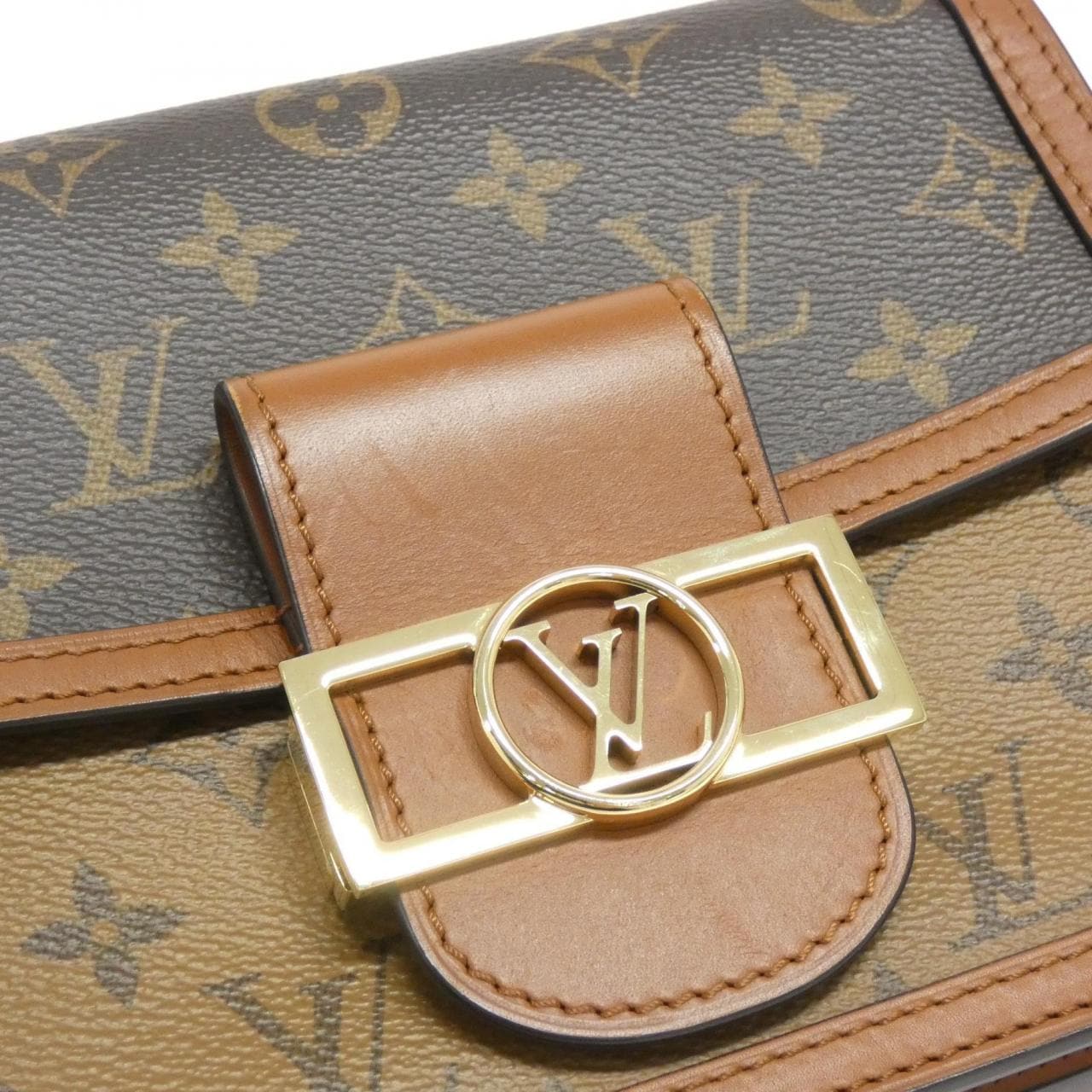 LOUIS VUITTON Monogram Reverse Dauphine MINI M44580 单肩包