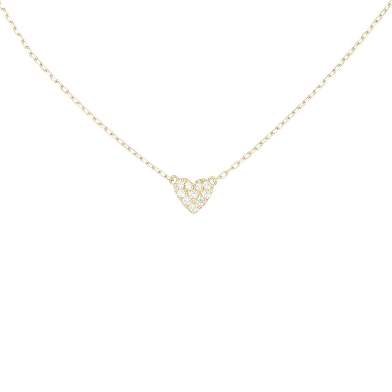 アーカー ハートパヴェ ネックレス 0.05CT