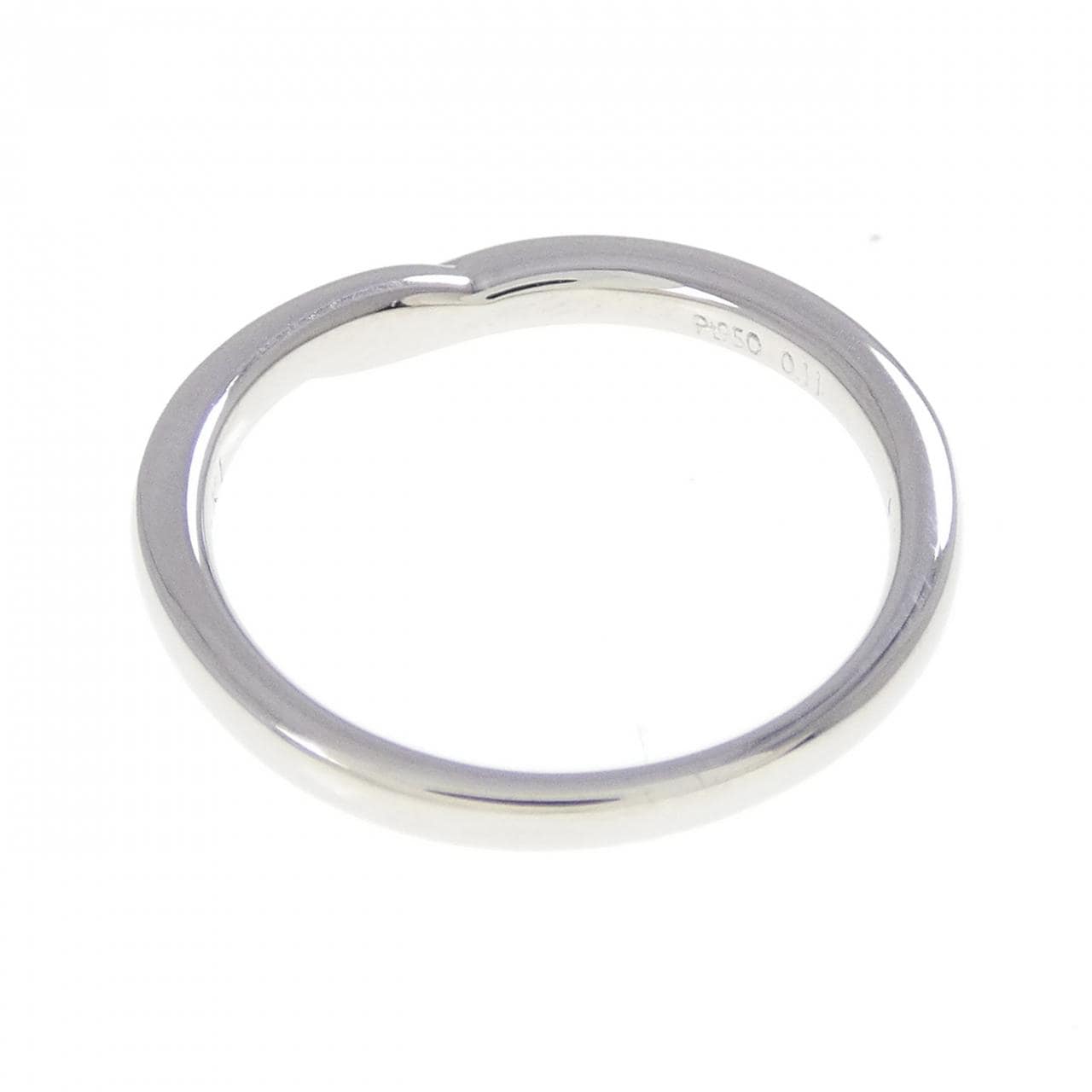 タサキ スティーレ デュアル パヴェ ライン リング 0.11CT