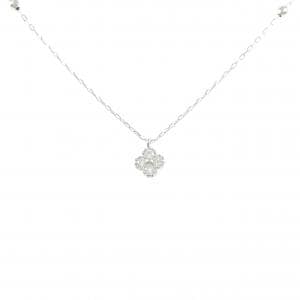 K18WG ダイヤモンド ネックレス 0.20CT